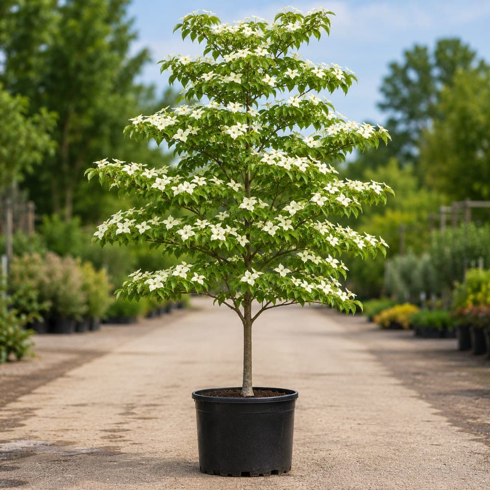 Kousa Dogwood for sale in 7 Gallon pot at BB Blossoms