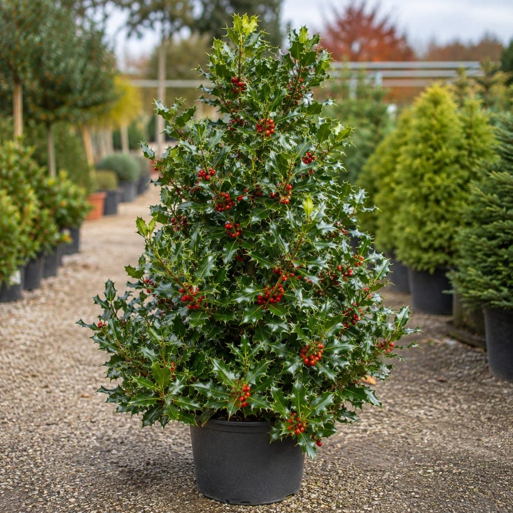 American Holly for sale in 7 Gallon pot at BB Blossoms