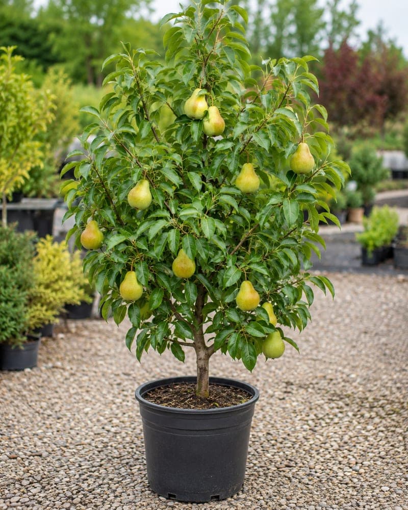 Bartlett Pear for sale in 7 Gallon pot at BB Blossoms