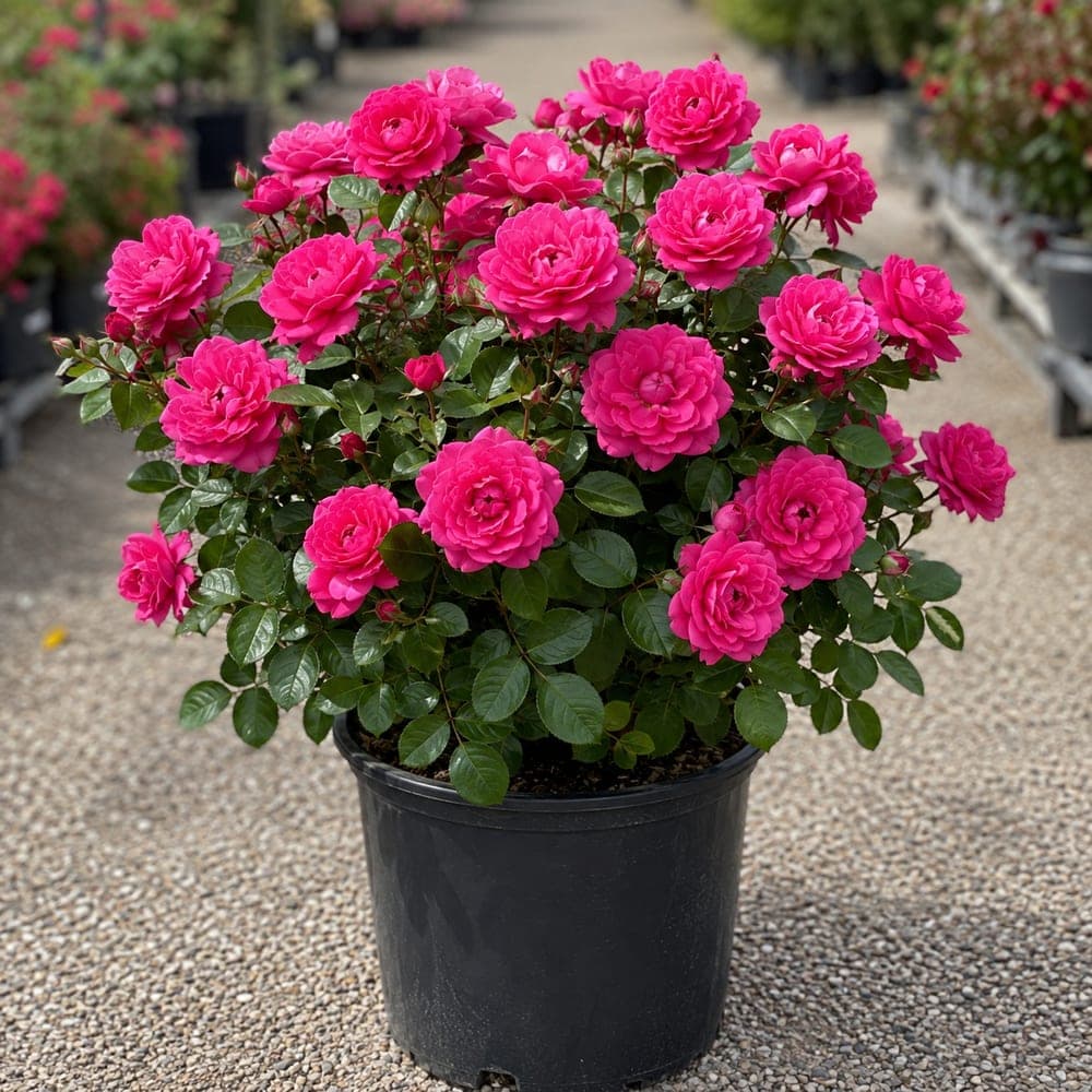 Double Knock Out Rose for sale in 3 Gallon pot at BB Blossoms