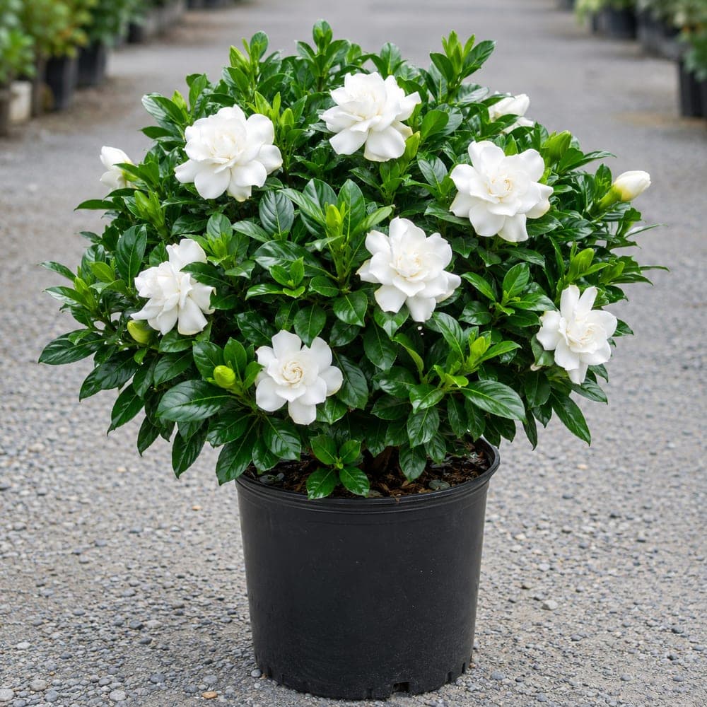 Frostproof Gardenia for sale in 3 Gallon pot at BB Blossoms