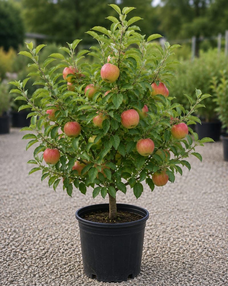 Fuji Apple for sale in 7 Gallon pot at BB Blossoms