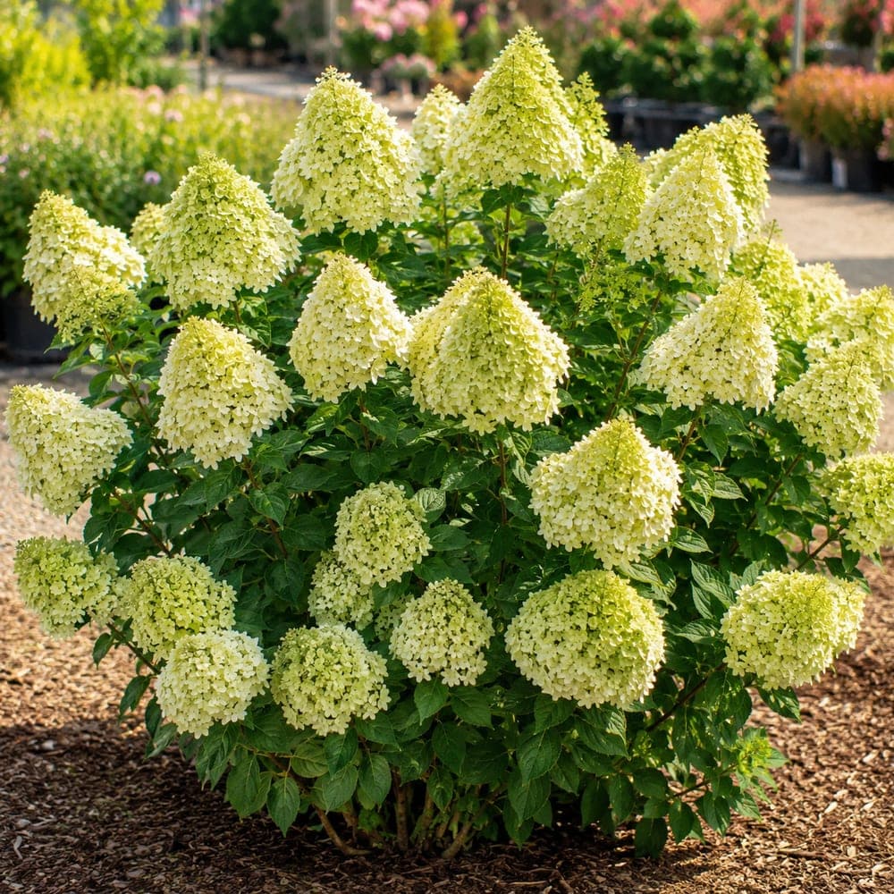 Limelight Hydrangea for sale in 3 Gallon pot at BB Blossoms