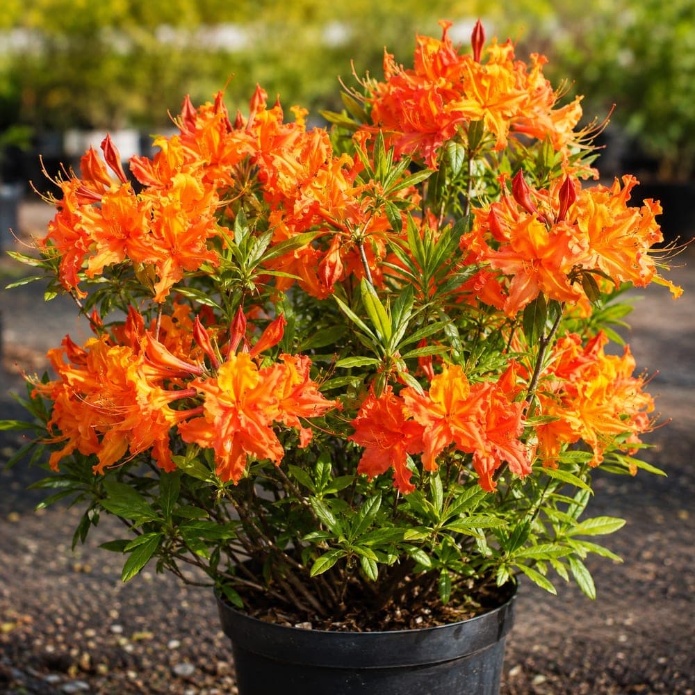 Native Flame Azalea for sale in 3 Gallon pot at BB Blossoms