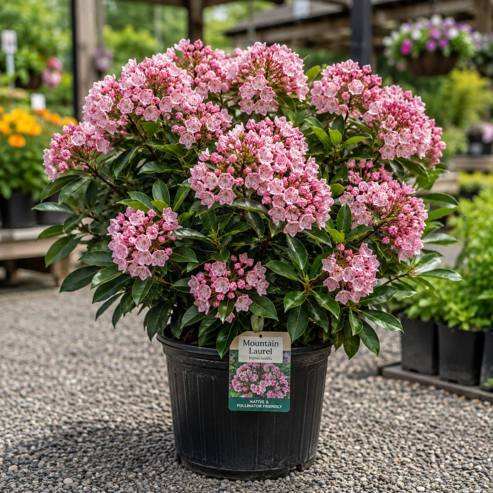 Native Mountain Laurel for sale in 3 Gallon pot at BB Blossoms
