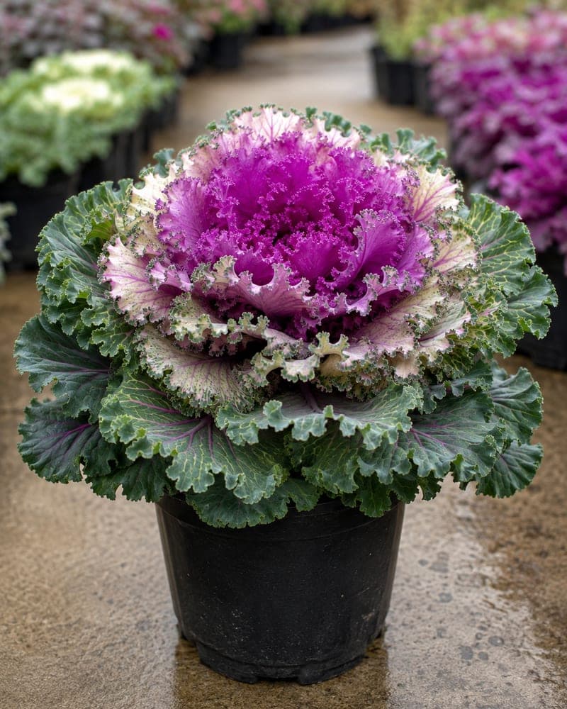 Ornamental Kale for sale in 4.5 inch pot pot at BB Blossoms