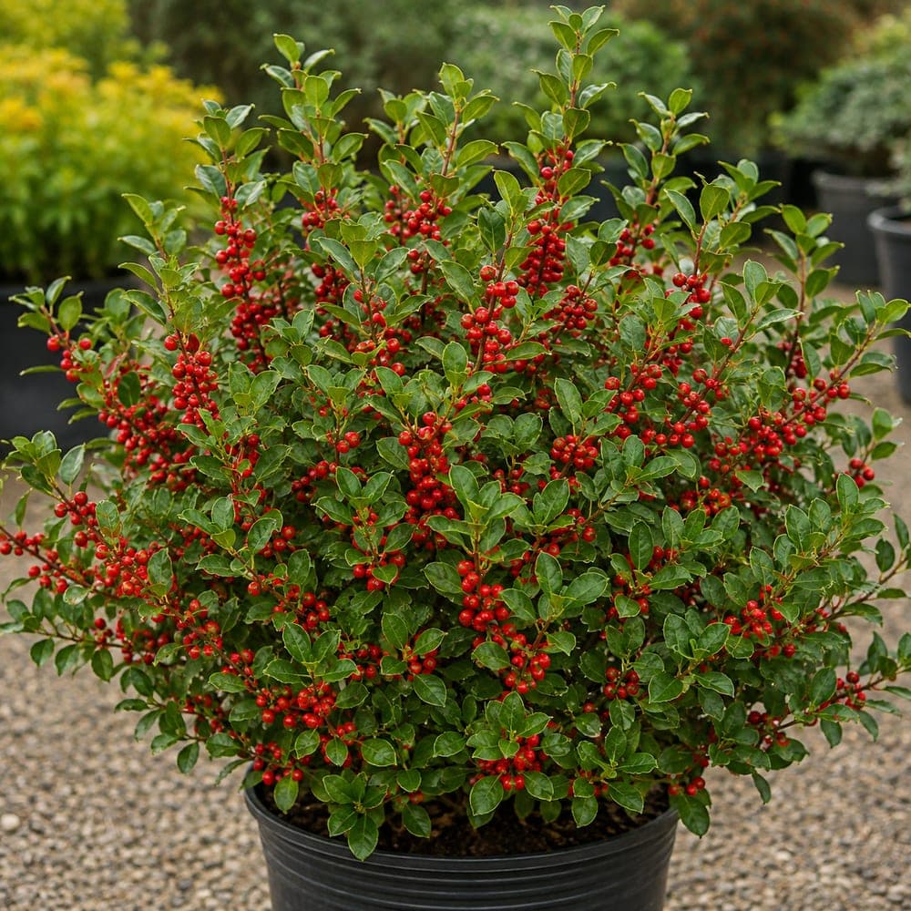 Winterberry Holly for sale in 3 Gallon pot at BB Blossoms